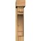 Ekena Millwork Merced Block Rough Sawn Bracket w/ Offset Brace, Western Red Cedar, 6"W x 24"D x 28"H BKT0604X24X28MRC05RWR - alternate 2